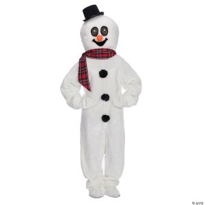 Morris Adlt Snowman Head W/ Hat Md