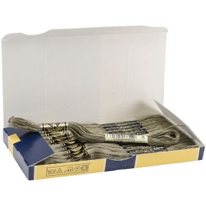 DMC 6 Strand Embroidery Cotton 8.7yd Very Dark Beige Grey