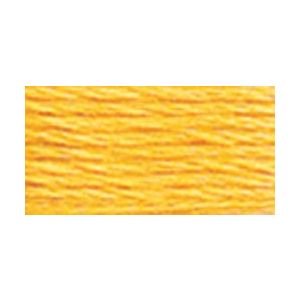Dmc 6 Strand Embroidery Cotton 8.7Yd Medium Yellow