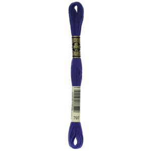 DMC 6-Strand Embroidery Cotton 8.7yd-Royal Blue
