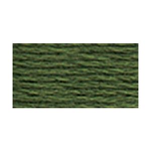 DMC 6 Strand Embroidery Cotton 8.7yd Dark Pine Green color