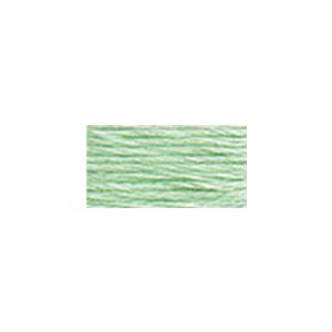 DMC Pearl Cotton Yarn Size 5 27.3yd Light Nile Green 1 pack of 1 Skein