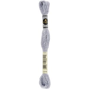 DMC 6 Strand Etoile Embroidery Floss 8.7yd Light Steel Gray