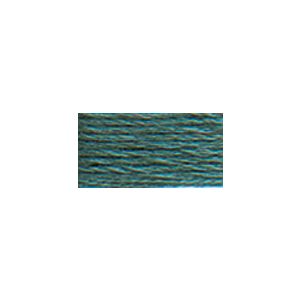 DMC 6 Strand Embroidery Cotton 8.7yd Dark Grey Green