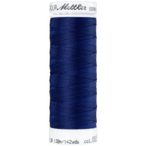 Mettler Seraflex Elastic Thread 50wt 142yd-Navy