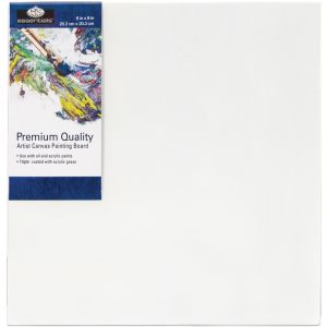 essentialsTM Premium Canvas Board8 InchX8 Inch