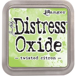 Tim Holtz Distress Oxides Ink Pad Twisted Citron 1 Pack of 1 Piece