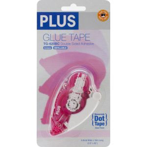 Plus Permanent Honeycomb Glue Tape Dispenser-.33