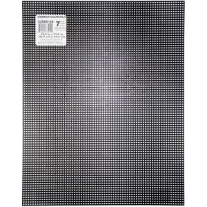 Darice Plastic Canvas 7 Count 10 inch X13 inch Black