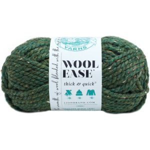 Lion Brand Wool Ease Thick and Quick Yarn Kale 1 Pack of 1 Skein