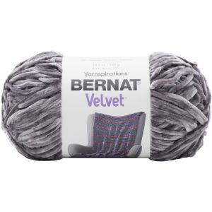 Bernat Velvet Yarn Vapor Gray 1 Pack of 1 Skein