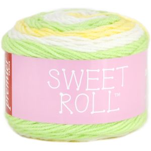 Premier Yarns Sweet Roll Yarn Melon Pop 1 pack of 1 Skein 