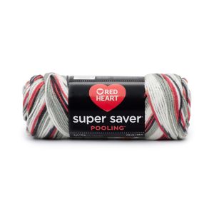 Red Heart Super Saver Pooling Yarn Haute 1 pack of 1 Skein