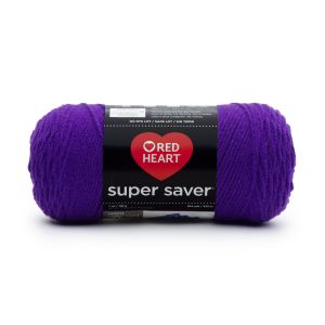Red Heart Super Saver Yarn Amethyst 1 Pack of 1 Skein