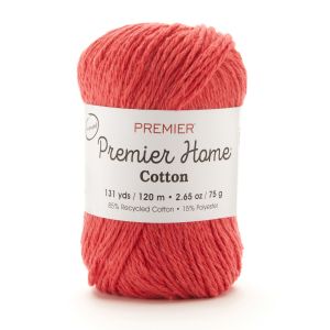 Premier Yarns Home Cotton Yarn Solid Guava 1 pack of 1 Skein