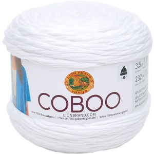 Lion Brand Coboo White