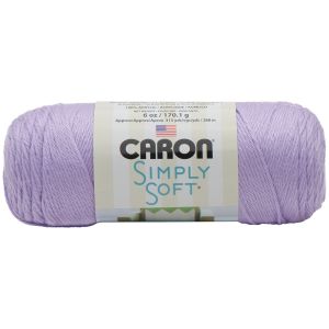 Caron Simply Soft Solids Yarn Orchid 1 pack of 1 Skein