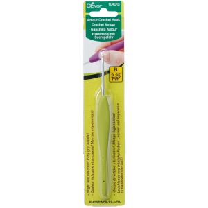 Clover Amour Crochet Hook Size B1/2.25mm
