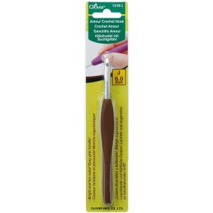 Clover Amour Crochet Hook Size J10 6Mm