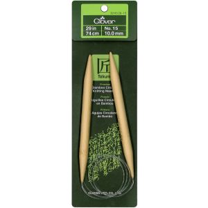 Takumi Bamboo Circular Knitting Needles 29inch Size 15/10mm