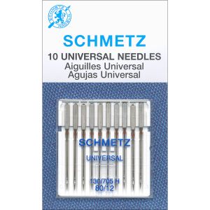 Schmetz Universal Machine Needles Size 80 12 10 Per Pkg