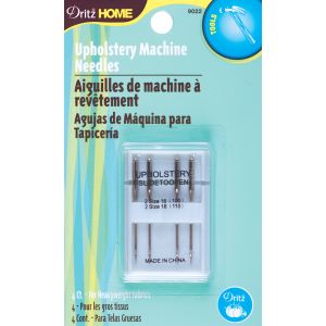 Dritz Home Upholstery Machine Needles 4 Per Pkg Sizes 16 100 2 and 18 110 2