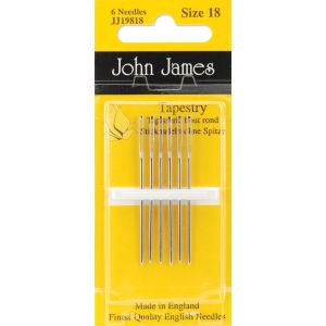 John James Hand NeedlesSize 18 6 Per Pkg