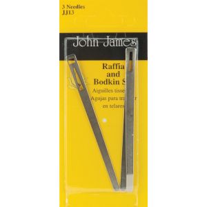 John James Bodkin and Raffia Set 3 Per Pkg