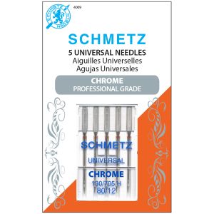 Schmetz Chrome Universal Machine Needles Size 80 12 5 Per Pkg