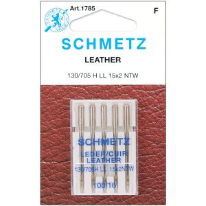 Schmetz Leather Machine Needles Size 16 100 5 Per Pkg