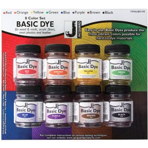 Basic Dye Set .5oz 8 Per Pkg 
