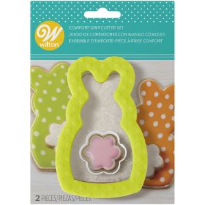 Cookie Cutter Set 2 Per Pkg -Comfort Grip Bunny & Tail