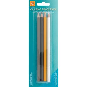 Ez Quilting Pencils 4 Per Pkg White Gray Yellow and Black