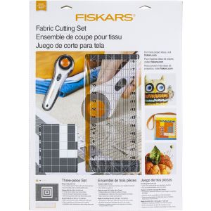 Fiskars Rotary Cutting Set 45mm 1 Pack of 3 Pieces