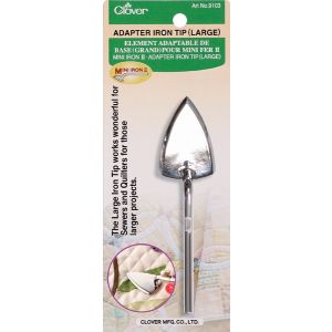 Clover Mini Iron II inch The Adapter inch Tip Large