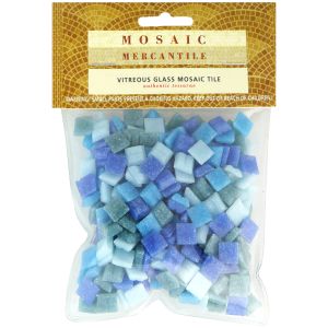 Vitreous Glass Mosaic Tiles .5Lb Seascape