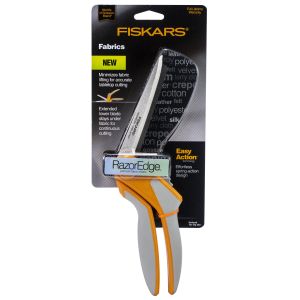 Fiskars RazorEdge Easy Action Fabric Shears 9 Inch 1 pack of 1 piece