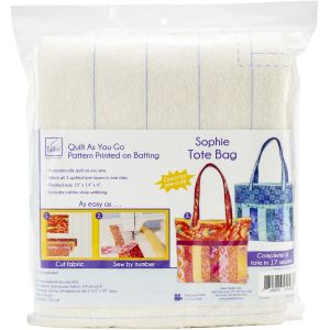 June Tailor Quilt As You Go Tote Bag Sophie 15 inch X14 inch X14 inch 