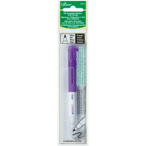 Clover Air Erasable Marker W Per Eraser Purple