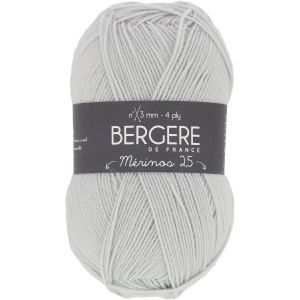 Bergere De France Merinos 2.5 Yarn Gris Bebe 1 Pack of 1 Skein
