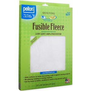 Pellon Fusible Fleece White 22 inch X36 inch 