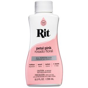 Rit Dye Liquid 8oz Petal Pink