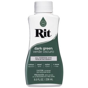 Rit Dye Liquid 8Oz Dark Green