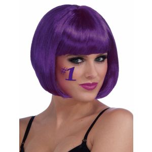 Forum 71602 Colored Bob Wig Party Supplies One Size Purple