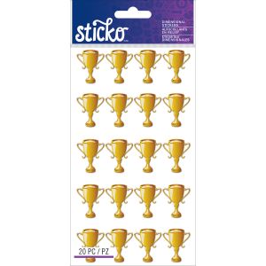 Sticko Dimensional Stickers-Trophies