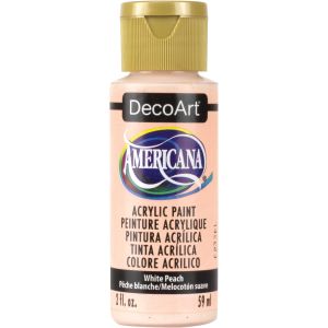 Americana Acrylic Paint 2Oz White Peach
