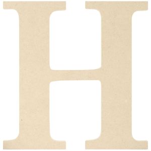 MDF Classic Font Wood Letters and Numbers 9.5 inch H