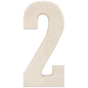 Baltic Birch University Font Letters & Numbers 5.25