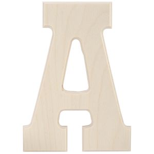 Baltic Birch University Font Letters And Numbers 5.25 InchA