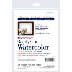 Strathmore Watercolor Paper Pack 8 X10 10 Sheets